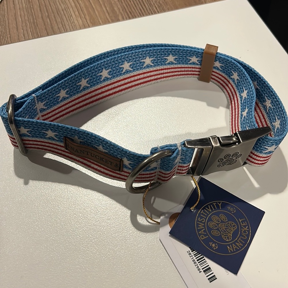 American Flag Dog Collar